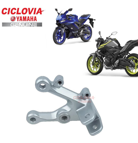 Suporte Pedaleira Dianteira Esquerda Yzf R3 Mt 03 Original 