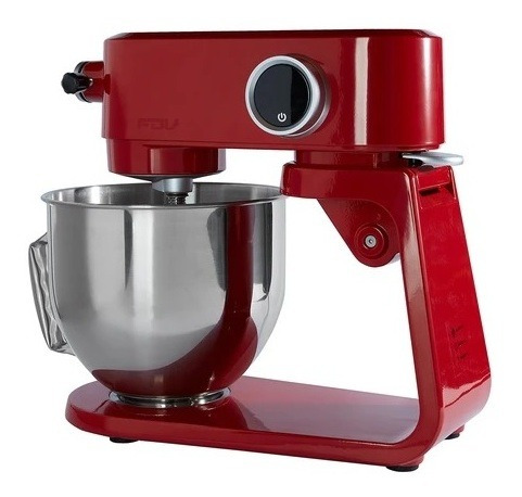 Imagen 3 de 11 de Batidora De Pedestal Aura 5.2 Lts Roja - Fdv
