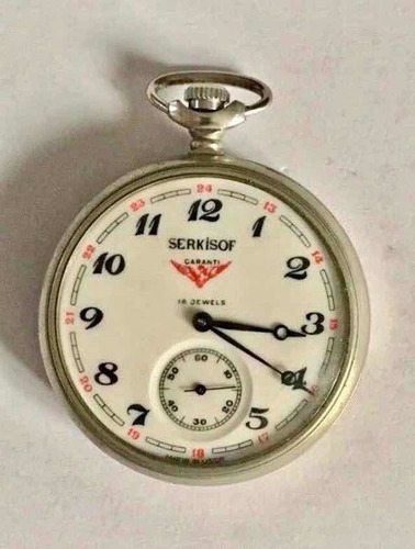 Reloj Ruso Ferrocarrilero Antiguo Serkispf