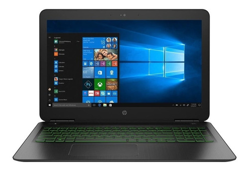 Notebook HP Pavilion 15-bc451la negra 15.6", Intel Core i5 8300H  8GB de RAM 1TB HDD, NVIDIA GeForce GTX 1050 Ti 1920x1080px Windows 10 Home