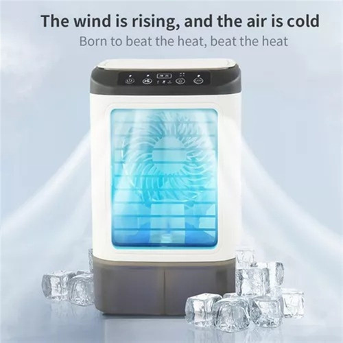 Clima Portatil Enfriador De Aire Mini Ventilador Frio Coler