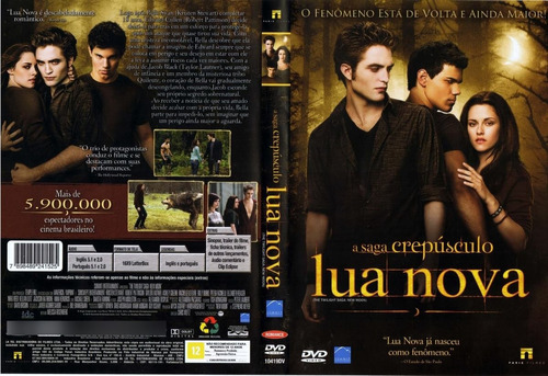 Dvd Lacrado Lua Nova A Saga Crepusculo Kristen Stewart