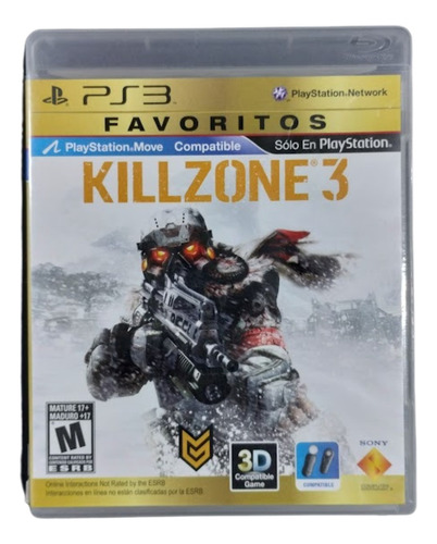 Killzone 3 Juego Original Ps3  (Reacondicionado)