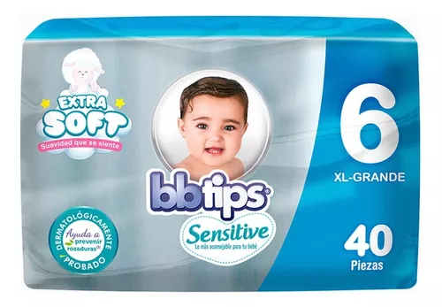 Bbtips pañales sensitive talla 0 recién nacido unisex (20 piezas), Delivery Near You