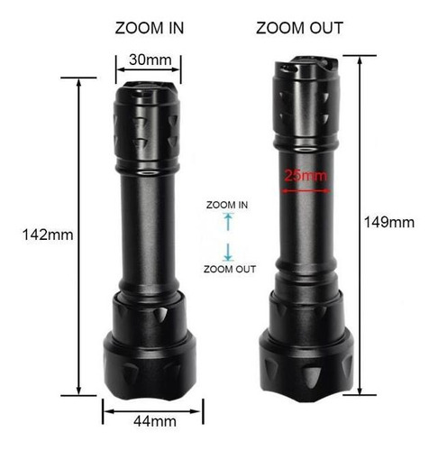 Al Aire Libre Uf-t20 Infrarrojos Ir 850nm Visión Nocturna Zo