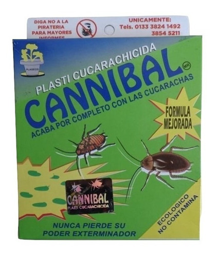 Cucarachida Cannibal - Original 80 Grs - 24 Pzs Y Envió