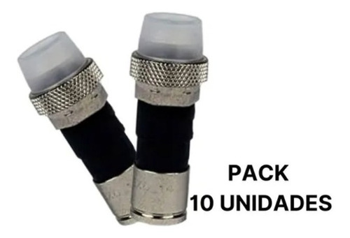 Conectores Rg6 - Pack 10 Unidades, Compresion, Cable Coaxial