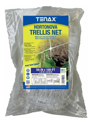 Tenax 2 a150061 hortonova Planta Trellis Neta, 4,9 x 100 '