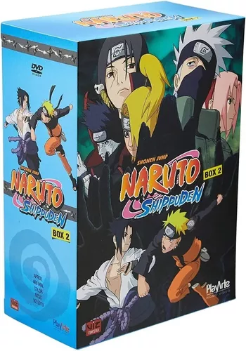 Dvd Naruto Shippuden Dublado Episódios Anime Série Desenho