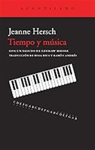 Tiempo Y Música (acantilado) / Jeanne Hersch