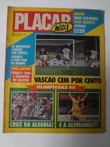 Revista Placar N° 956 - Setembro 1988