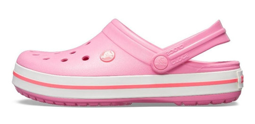 Imagem 5 de 5 de Crocs Crocband - Pink Lemonade/white
