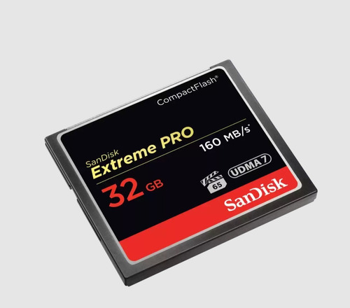 Compact Flash 32gb Sandisk Extreme Pro 1067x 160mb/s