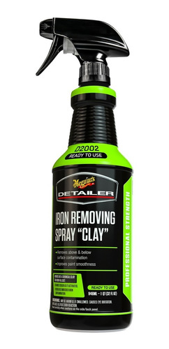 Meguiars D2002 Iron Removing Clay, Arcilla Liquida Descontam