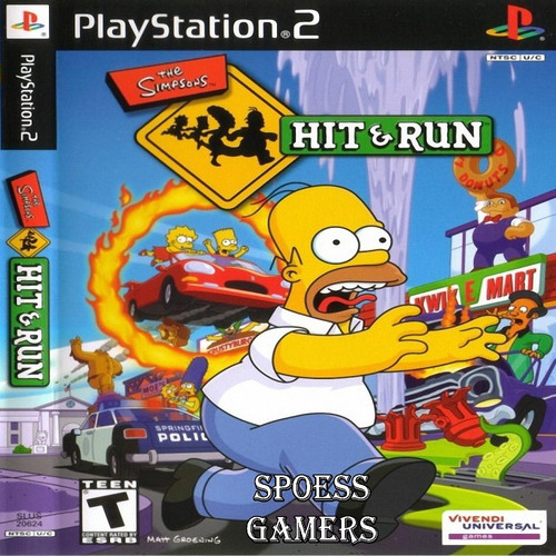 The Simpsons: Hit & Run - Ps2 - Obs: R1