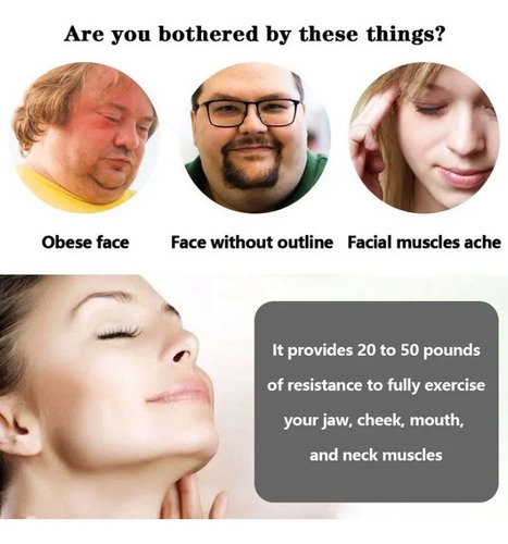 Imagen 6 de 10 de 3 Pelotas De Ejercicios De Mandíbula, Entrenamiento Facial