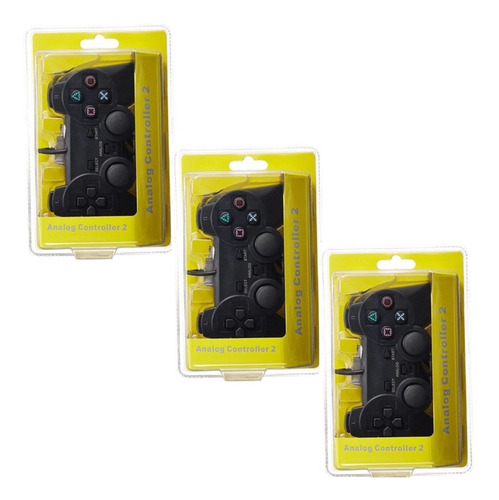 Joystick / Control Play 2 - Pack Por 3. Excelente Calidad.