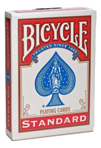 Baralho Bicycle Standard Size Standard Face Vermelho
