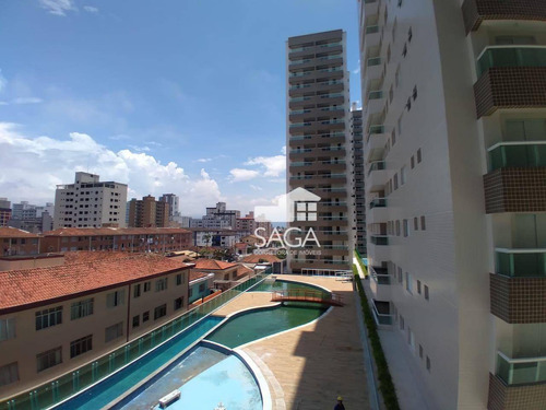 Imagem 18 de 30 de Apartamento Á 1 Quadra Da Praia Com 2 Dormitórios À Venda, 70 M² Por R$ 389.000 - Boqueirão - Praia Grande/sp - Ap4560