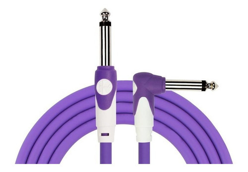 Cable Kirlin Para Instrumento 3 Mts Profesional, Lgi-202 Color Púrpura