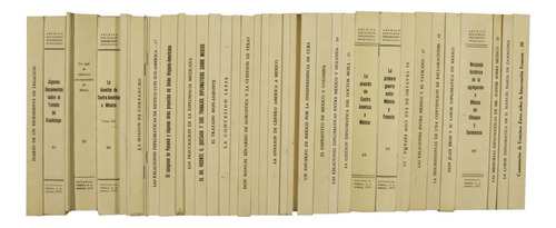 Archivo Histórico Diplomático Mexicano 1-40, De Sin . Editorial Porrúa México, Tapa Blanda, Edición 2, 1970 En Español, 1970