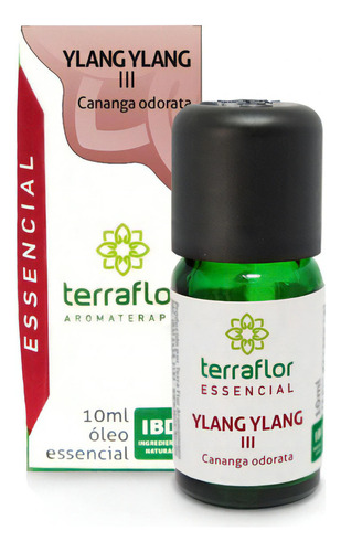 Óleo Essencial Puro Ylang Ylang Iii 10ml - Terra Flor