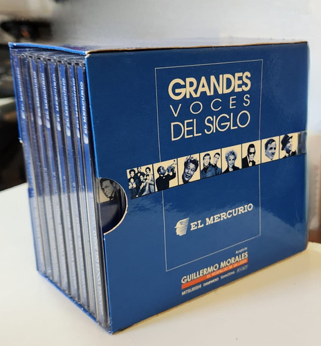 Coleccion Grandes Voces Del Siglo El Mercurio (8 Cd Pack)