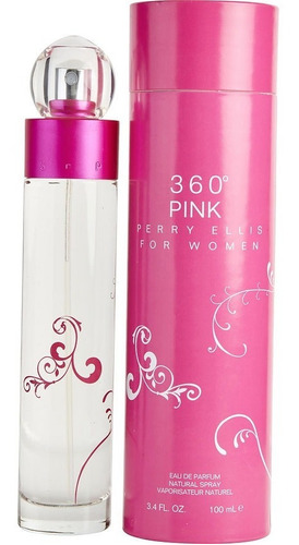 Perfume Perry Ellis 360 Pink 3.4 Oz Edt Damas