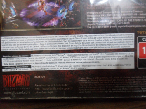 Imagem 3 de 4 de Diablo 3 Pc - 100% Original (blizzard Key Demo) Perfeito