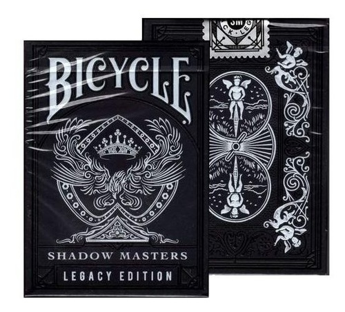 Baralho Bicycle Shadow Masters Legacy Ed  Ellusionist Mágica