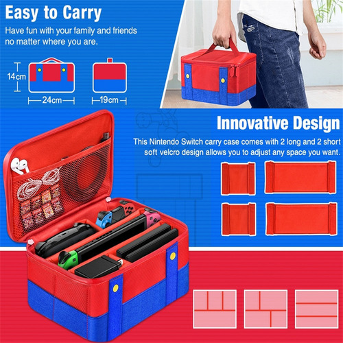 Bolsa De Almacenamiento For La Consola Nintendo Switch Oled