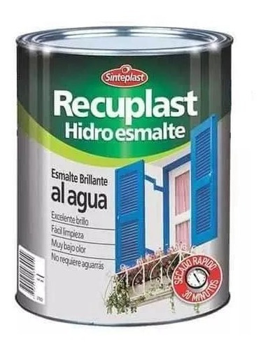 Recuplast Hidroesmalte Colores Brillantes 1lt - Imagen -