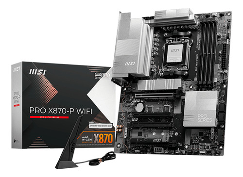 Board Msi Pro X870-p Wifi (socket Am5) Color Negro