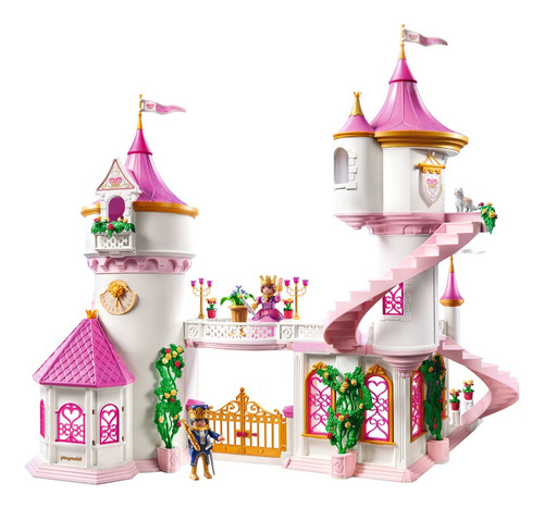 Castillo De Princesa Con Pareja Real 71845 421