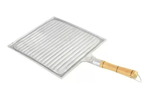 Plancha Asador Sarten En Aluminio Fundido Grande