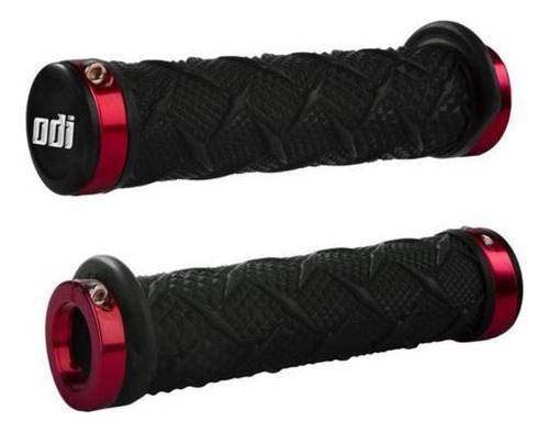 Odi X-treme Lock-on Atv Handgrips - Abrazaderas Negras/talla