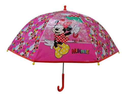 Paraguas Infantil Minnie Km239 Licencia Original