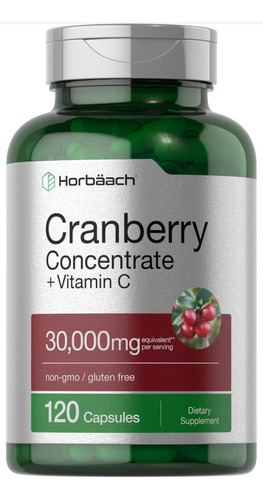 Cranberry + Vitamina C 120 Cáps