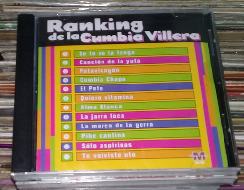 Grupo Cañaveral Ranking De Cumbia Villera Cd Sellado / Kktus