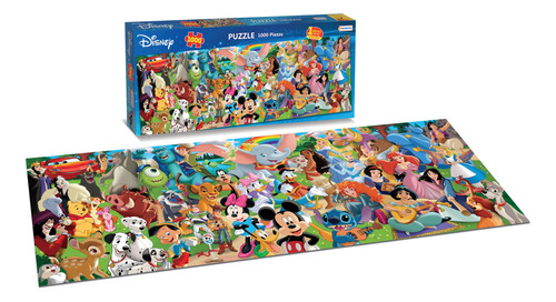 Puzzle Rompecabezas 1000 P Mickey Disney Educa Juego De Mesa