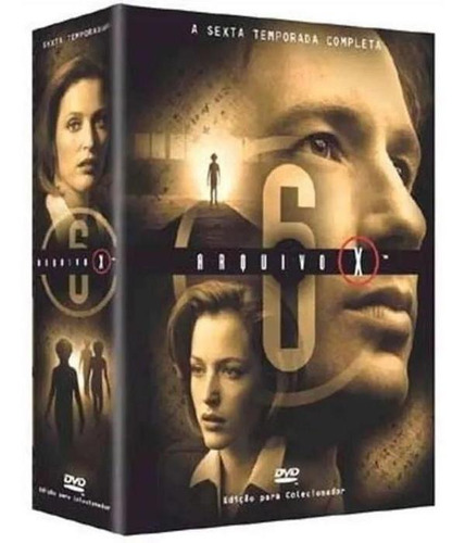 Arquivo X 6ª Temporada - Box Com 6 Dvds - Gillian Anderson