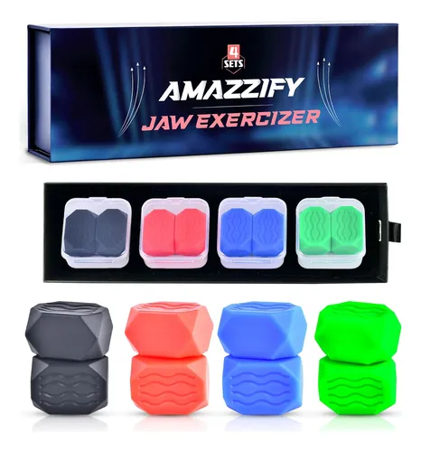 comprar Ejercitador De Mandíbula Para Hombres Y Mujeres | 8 Pzs P...