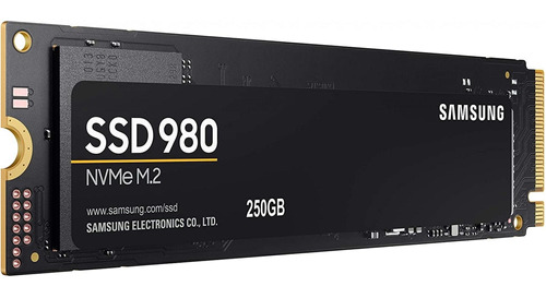 Disco Samsung 980 250gb Solido Ssd Nvme M.2 Pcie 3.0 M-key
