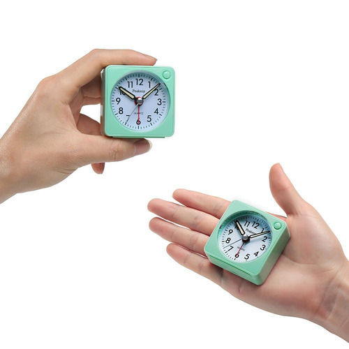 Ultra Small, Peakeep Batería De Viaje Reloj Despertador Con