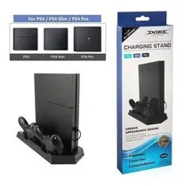 Comprar Base De Enfriamiento Para Ps4 Slim Con Cargador De Controles