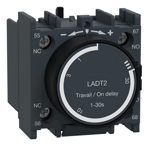 Citex Ladt2 Pt 0,1~30s. Bloco De Contato Aux Temporizado 1na + 1nf
