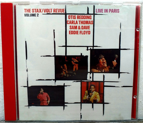 The Stax/volt Revue  Vol.2  Live In Paris - Cd Aleman 1991