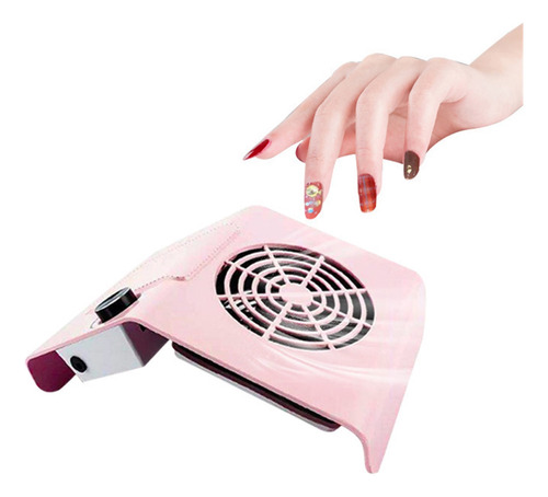 Colector De Polvo De Uñas 80w Desktop Nail Art Cleader