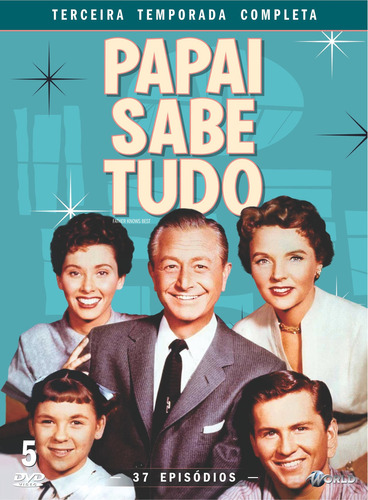 Box Papai Sabe Tudo - 3ª Temporada Completa - 5 Discos