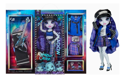 Rainbow Vision Shadow High Neon Muñeca Uma Vanhoose 